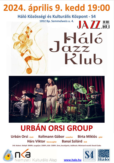 Háló Jazz KLub: Urbán Orsi Group